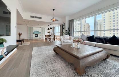 Apartment - 3 Bedrooms - 5 Bathrooms for rent in Marina Quays West - Marina Quays - Dubai Marina - Dubai