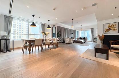 Apartment - 3 Bedrooms - 5 Bathrooms for rent in Marina Quays West - Marina Quays - Dubai Marina - Dubai