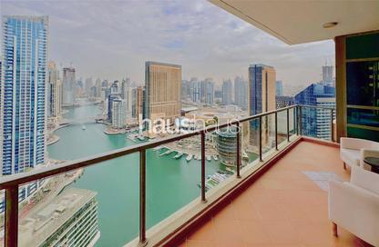 Apartment - 3 Bedrooms - 5 Bathrooms for rent in Marina Quays West - Marina Quays - Dubai Marina - Dubai