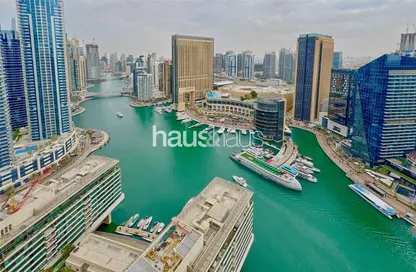 Apartment - 3 Bedrooms - 5 Bathrooms for rent in Marina Quays West - Marina Quays - Dubai Marina - Dubai