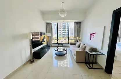 Apartment - 1 Bedroom - 2 Bathrooms for rent in Silverene Tower A - Silverene - Dubai Marina - Dubai