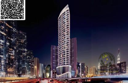 Apartment - 1 Bedroom - 2 Bathrooms for sale in Tower C1 - Ajman Pearl Towers - Ajman Downtown - Ajman