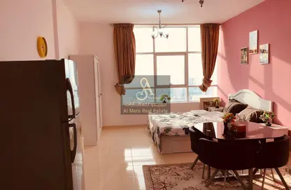 Apartment - Studio - 1 Bathroom for rent in Orient Tower 1 - Orient Towers - Al Bustan - Ajman