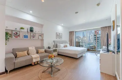 Apartment - Studio - 1 Bathroom for rent in The Address Dubai Marina - Dubai Marina - Dubai
