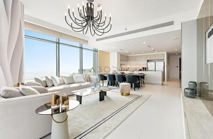شقة - 4 غرف نوم - 4 حمامات للايجار في برج Marina Vista 2 - مارينا فيستا - إعمار بيتشفرونت - دبي هاربور - دبي شقة - 4 غرف نوم - 4 حمامات للايجار في برج Marina Vista 2 - مارينا فيستا - إعمار بيتشفرونت - دبي هاربور - دبي