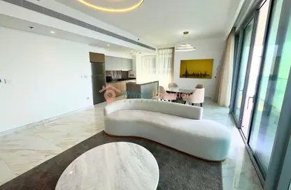 Apartment - 2 Bedrooms - 2 Bathrooms for rent in Beach Isle Tower 2 - Beach Isle - EMAAR Beachfront - Dubai Harbour - Dubai