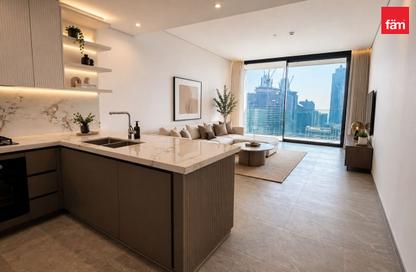 Apartment - 1 Bedroom - 2 Bathrooms for rent in Peninsula Four - Peninsula - Business Bay - Dubai