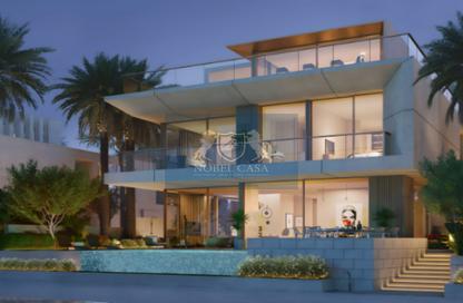 Villa - 5 Bedrooms - 6 Bathrooms for sale in Palm Jebel Ali Frond F - Palm Jebel Ali - Dubai