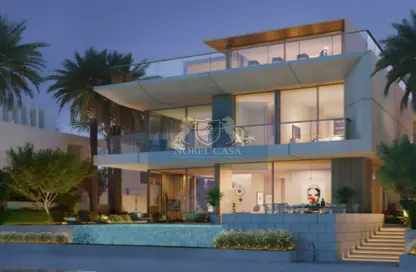 Villa - 5 Bedrooms - 6 Bathrooms for sale in Palm Jebel Ali Frond F - Palm Jebel Ali - Dubai