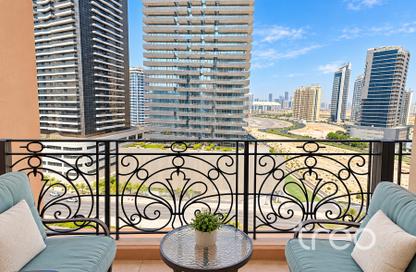 Apartment - 1 - 2 for rent in Venetian - Canal Residence - Dubai Sports City - Dubai