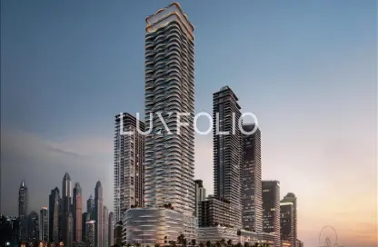 Apartment - 2 Bedrooms - 2 Bathrooms for sale in Seapoint Tower 2 - Seapoint - EMAAR Beachfront - Dubai Harbour - Dubai