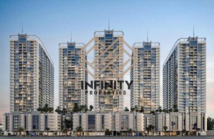 Apartment - 3 Bedrooms - 4 Bathrooms for sale in Ajman Creek Towers - Al Rashidiya 1 - Al Rashidiya - Ajman