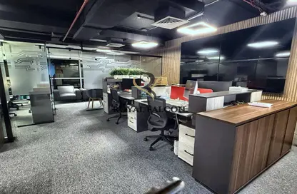 Office Space - Studio - 1 Bathroom for rent in The Binary Tower - Business Bay - Dubai