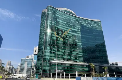 Office Space - Studio - 1 Bathroom for rent in The Binary Tower - Business Bay - Dubai