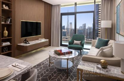Apartment - 3 Bedrooms - 3 Bathrooms for rent in Intercontinental Residences Business Bay - Business Bay - Dubai Apartment - 3 Bedrooms - 3 Bathrooms for rent in Intercontinental Residences Business Bay - Business Bay - Dubai