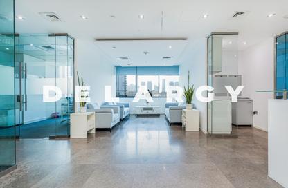 Office Space - Studio - 1 Bathroom for rent in Aurora Tower - Dubai Media City - Dubai
