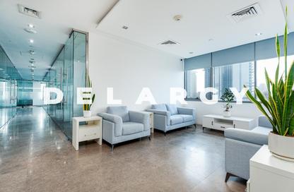 Office Space - Studio - 1 Bathroom for rent in Aurora Tower - Dubai Media City - Dubai