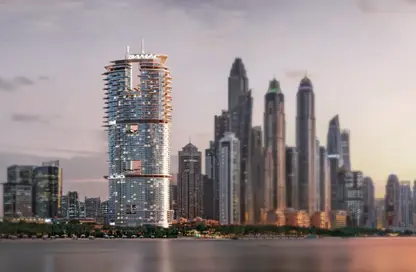 Apartment - 2 Bedrooms - 2 Bathrooms for sale in Cavalli Casa Tower - Dubai Media City - Dubai