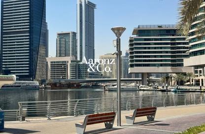 Retail - Studio for rent in Bay Central Tower Central - Bay Central - Dubai Marina - Dubai