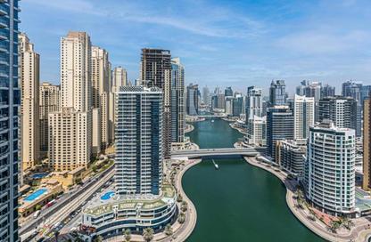 Apartment - 2 Bedrooms - 2 Bathrooms for rent in Bay Central Tower Central - Bay Central - Dubai Marina - Dubai