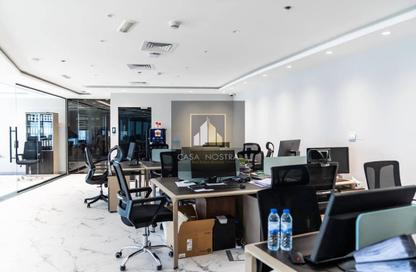 Office Space - Studio - 1 Bathroom for rent in I Rise Tower - Barsha Heights (Tecom) - Dubai