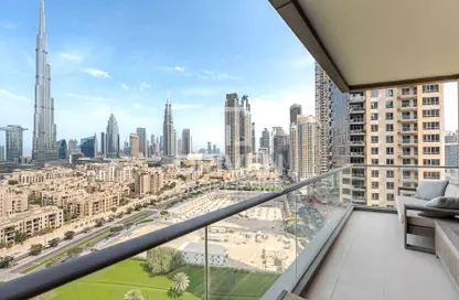 شقة - 2 غرف نوم - 3 حمامات للايجار في البرج الجنوبي 4 - الجناح الجنوبي - وسط مدينة دبي - دبي