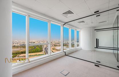Office Space - Studio - 1 Bathroom for rent in Churchill Executive Tower - Churchill Towers - Business Bay - Dubai