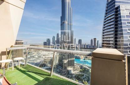 Apartment - 3 - 3 for rent in Burj Vista Tower 1 - Burj Vista - Downtown Dubai - Dubai