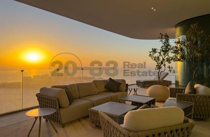 Apartment - 3 - 4 for rent in sensoria at Five Luxe - Jumeirah Beach Residence - Dubai