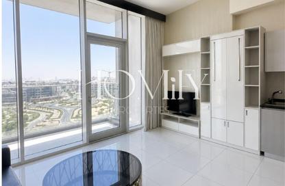 Apartment - Studio - 1 Bathroom for rent in Miraclz Tower by Danube - Arjan - Dubai