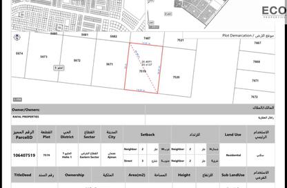 Land - Studio for sale in Al Helio 1 - Al Helio - Ajman
