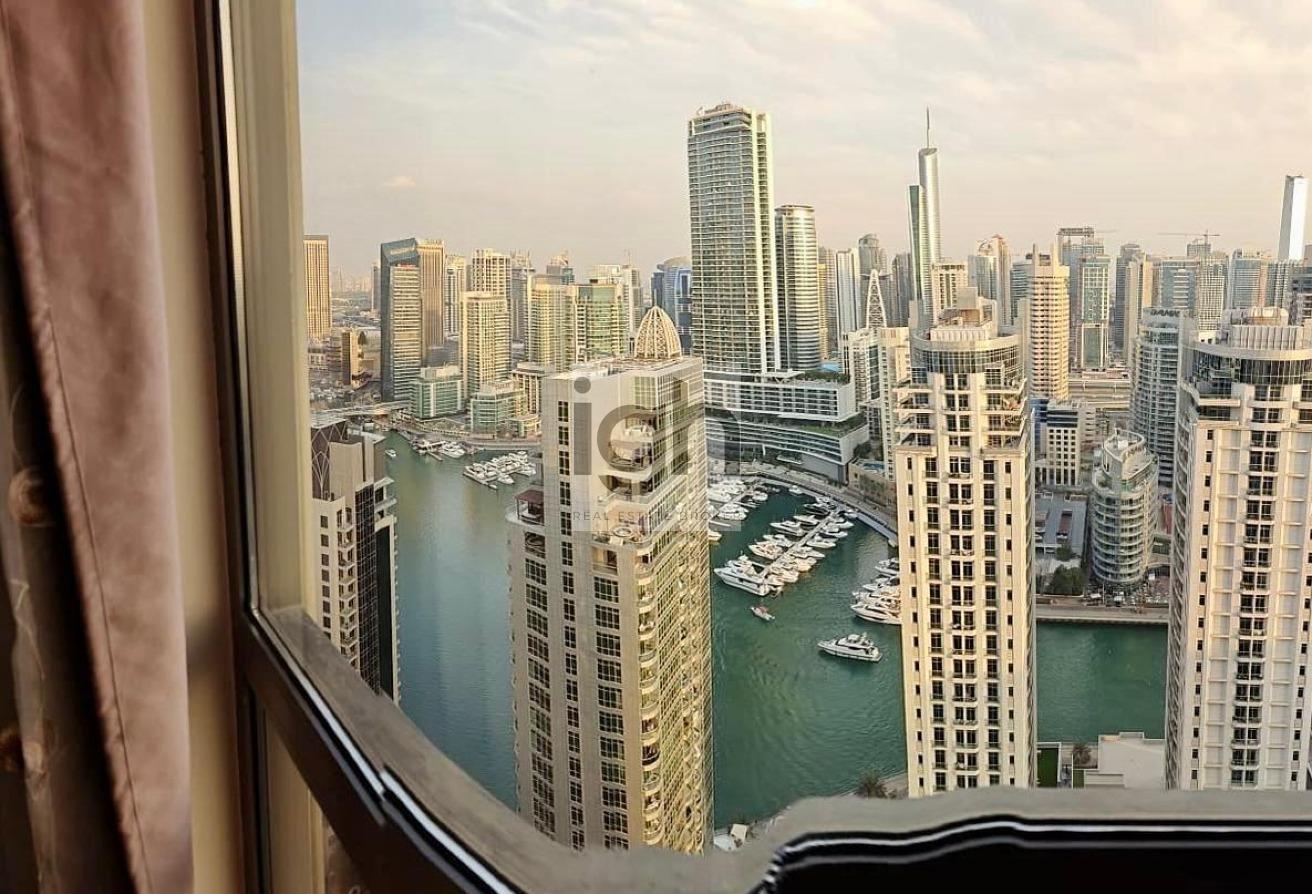 Fully Furnished 2BR | High Floor | Marina View photo 14