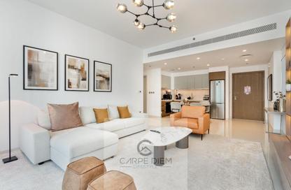 شقة - غرفة نوم - 1 حمام للايجار في برج Beach Isle 2 - بيتش آيل - إعمار بيتشفرونت - دبي هاربور - دبي شقة - غرفة نوم - 1 حمام للايجار في برج Beach Isle 2 - بيتش آيل - إعمار بيتشفرونت - دبي هاربور - دبي