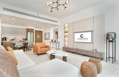 Apartment - 1 Bedroom - 1 Bathroom for rent in Beach Isle Tower 2 - Beach Isle - EMAAR Beachfront - Dubai Harbour - Dubai