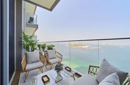 شقة - 2 غرف نوم - 2 حمامات للايجار في برج Beach Isle 1 - بيتش آيل - إعمار بيتشفرونت - دبي هاربور - دبي