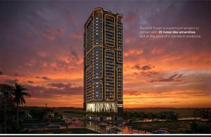 Apartment - 1 Bedroom - 1 Bathroom for sale in Rockhill Tower by Rockhill - Al Alia - Ajman Apartment - 1 Bedroom - 1 Bathroom for sale in Rockhill Tower by Rockhill - Al Alia - Ajman