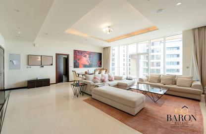 Apartment - 3 Bedrooms - 4 Bathrooms for rent in Emerald - Tiara Residences - Palm Jumeirah - Dubai