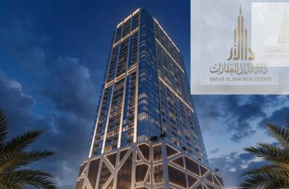 Apartment - 1 - 2 for sale in Orchid Towers - Tiger Downtown Ajman - Al Alia - Ajman