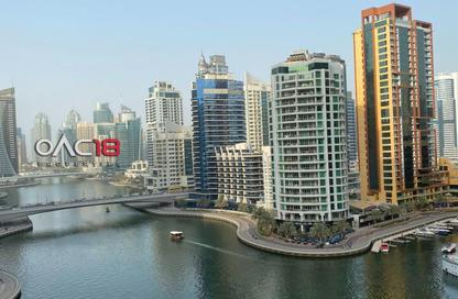 Apartment - 1 Bedroom - 2 Bathrooms for rent in Bay Central Tower Central - Bay Central - Dubai Marina - Dubai
