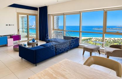 Apartment - 2 - 3 for rent in The Royal Oceanic - Dubai Marina - Dubai