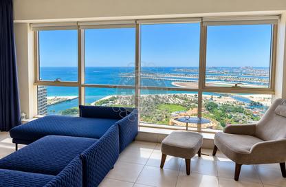 Apartment - 2 - 3 for rent in The Royal Oceanic - Dubai Marina - Dubai