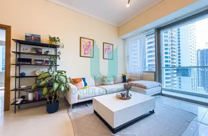 Apartment - 1 Bedroom - 2 Bathrooms for rent in Ocean Heights - Dubai Marina - Dubai