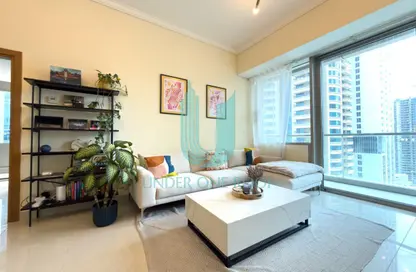 Apartment - 1 Bedroom - 2 Bathrooms for rent in Ocean Heights - Dubai Marina - Dubai