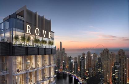 Apartment - 1 Bedroom - 2 Bathrooms for sale in Rove Home Dubai Marina - Dubai Marina - Dubai Apartment - 1 Bedroom - 2 Bathrooms for sale in Rove Home Dubai Marina - Dubai Marina - Dubai