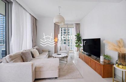 Apartment - 1 Bedroom - 1 Bathroom for rent in Beach Isle Tower 1 - Beach Isle - Emaar Beachfront - Dubai Harbour - Dubai