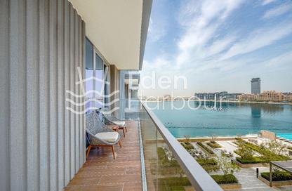 Apartment - 1 Bedroom - 1 Bathroom for rent in Beach Isle Tower 1 - Beach Isle - EMAAR Beachfront - Dubai Harbour - Dubai