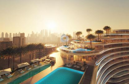 Apartment - 1 Bedroom - 1 Bathroom for sale in Binghatti Aquarise - Business Bay - Dubai