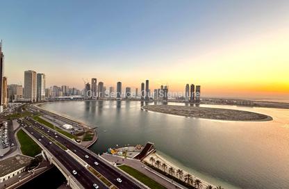Apartment - 3 Bedrooms - 3 Bathrooms for rent in Al Waleed Tower - Al Qasba - Sharjah