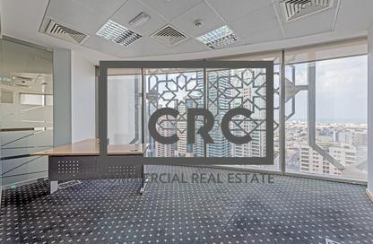 Office Space - Studio - 1 Bathroom for rent in Al Saqr Business Tower - Sheikh Zayed Road - Dubai