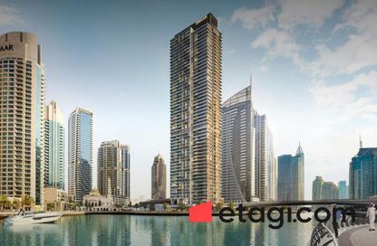 Apartment - 1 Bedroom - 2 Bathrooms for sale in Marina Shores - Dubai Marina - Dubai